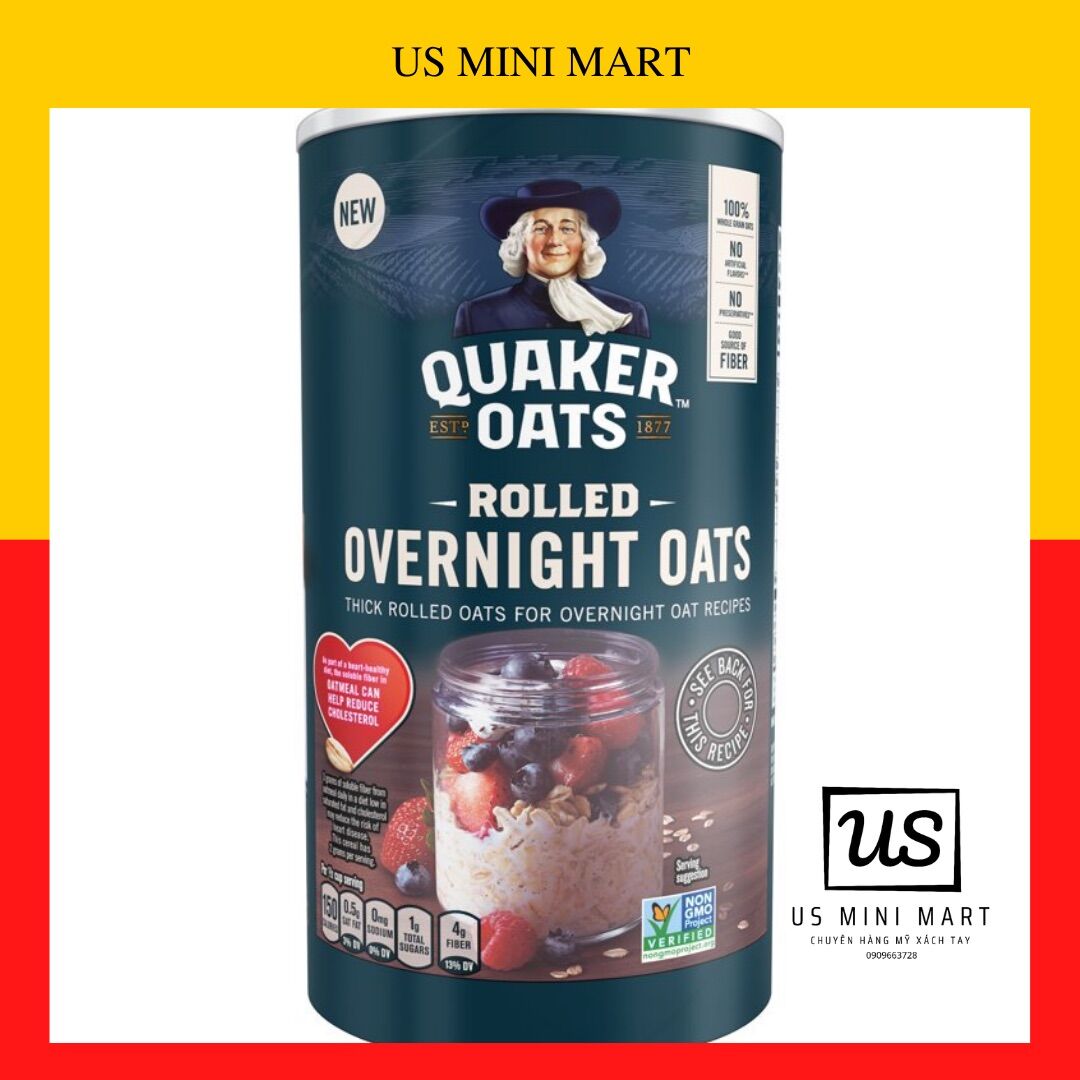 [HEALTHY] Yến mạch Mỹ Quaker Oats 540g