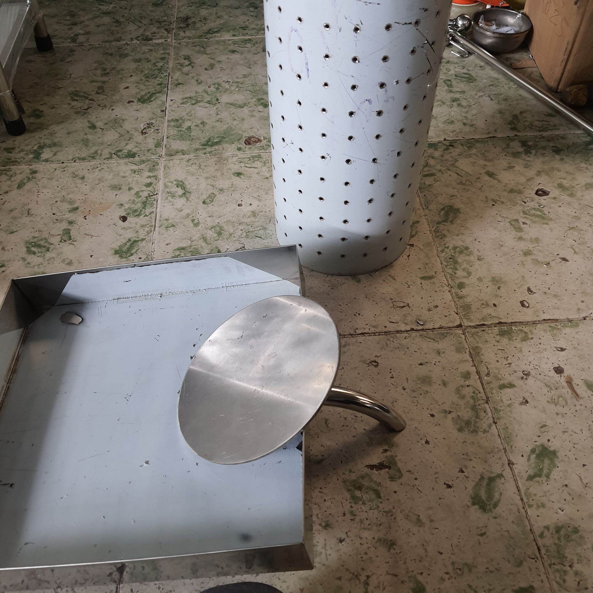 Bộ inox ép nước cốt dừa theo yêu cầu của em Thắng ở Đức Hòa , Long An