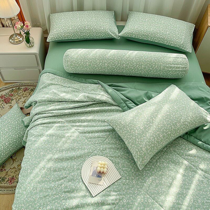 Đũi 5 món -chăn chần bông hè tiện dụng