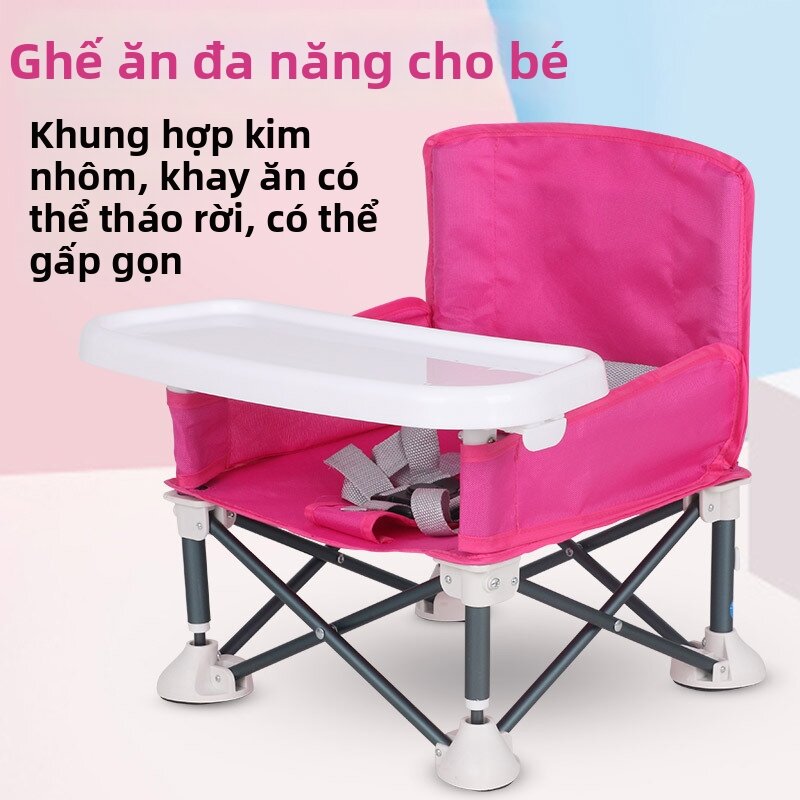 FENCAOYAN | Ghế Ăn Dành Cho Bé Điều Chỉnh Độ Cao Gấp Gọn