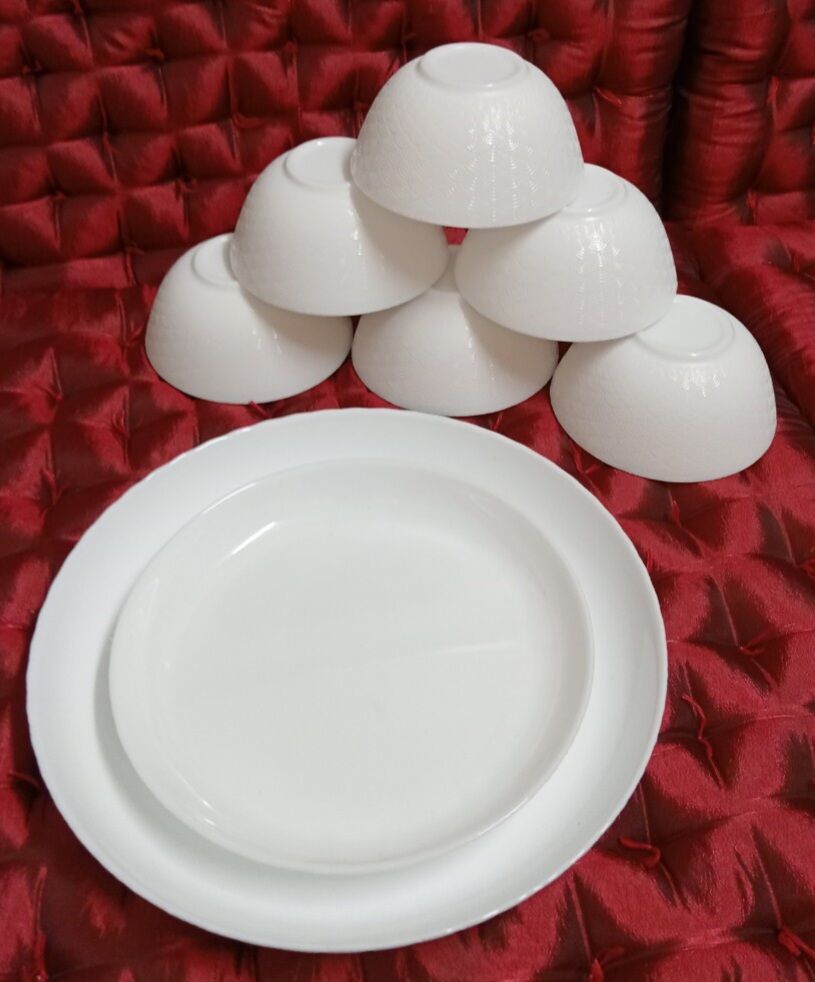 bộ chén dĩa thủy tinh opal Luminarc cao cấp - chén dĩa thủy tinh opal