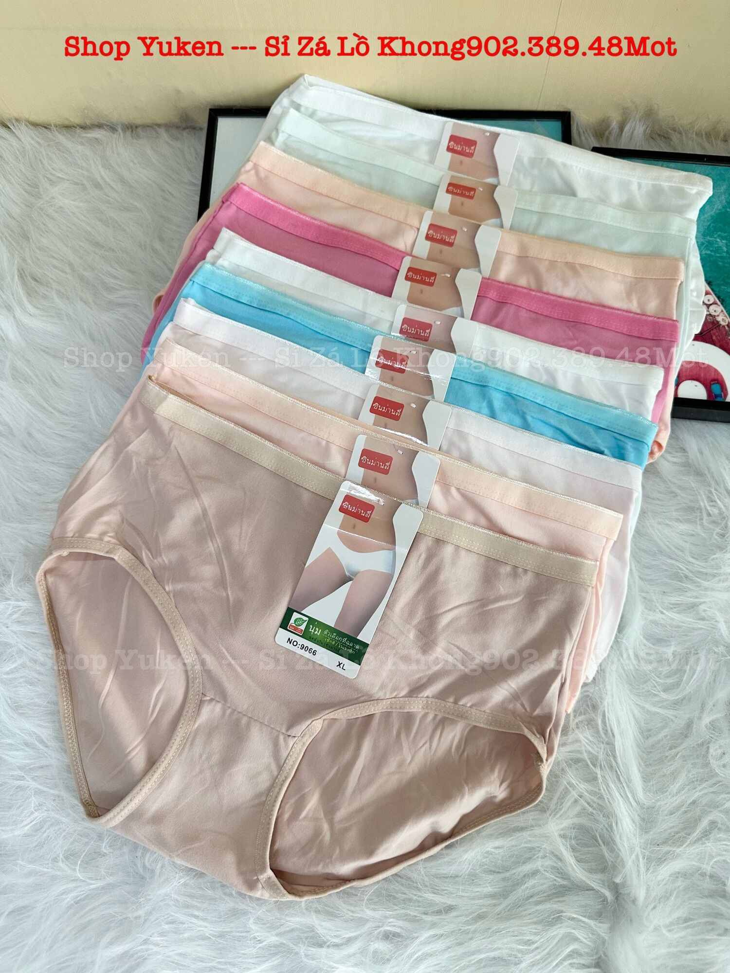 Lót nữ coton-quần lót nữ lưng cao size đại 45-75kg