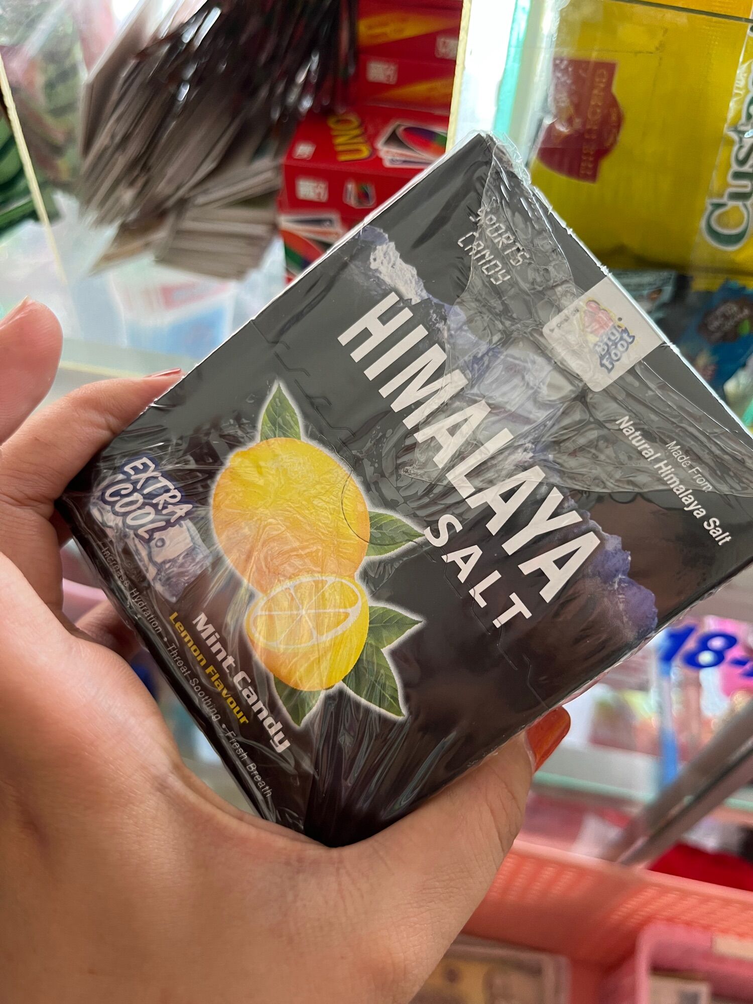 KẸO CHANH MUỐI HIMALAYA( HỘP 12 GÓI)