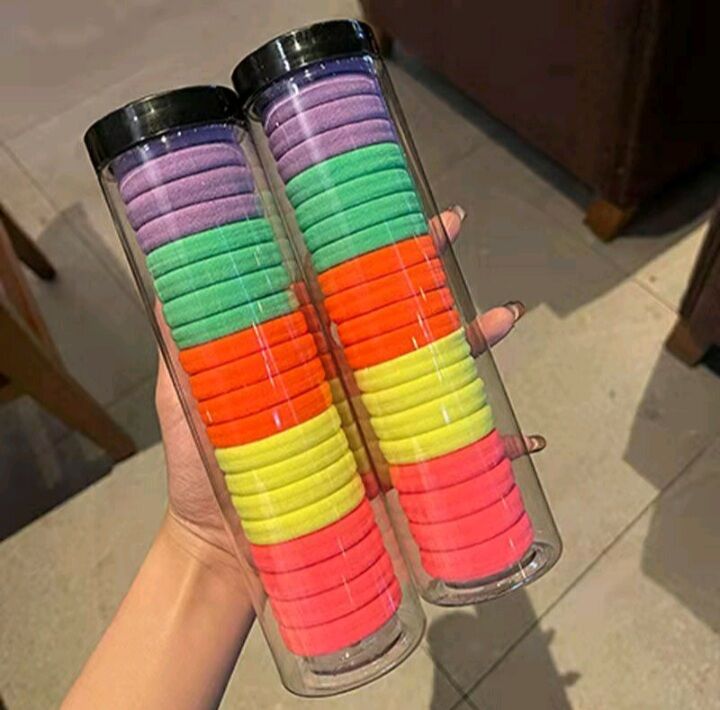 Set 20 cái dây chun buột tóc nhiều màu