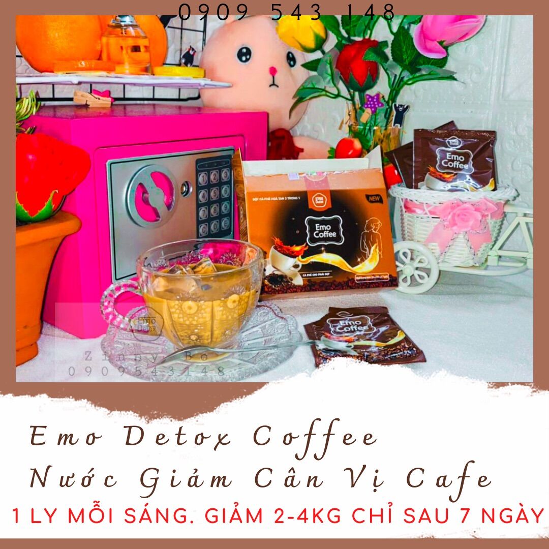 Cà Phê Giảm Cân Fen Emodetox - Emo coffee