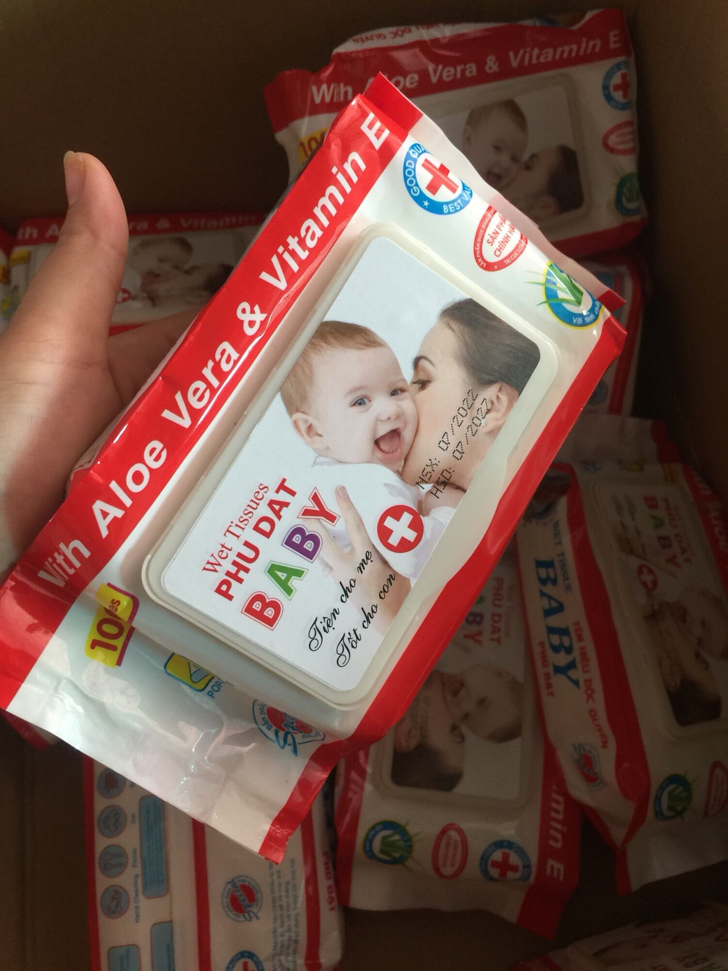Khăn/giấy ướt thỏ Supdry 130 tờ