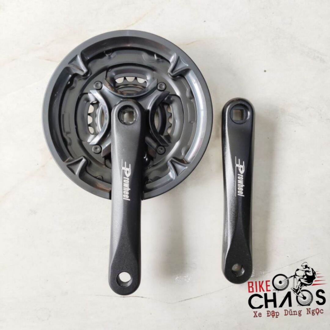 Đùi đĩa xe đạp nhôm 3 tầng prowheel