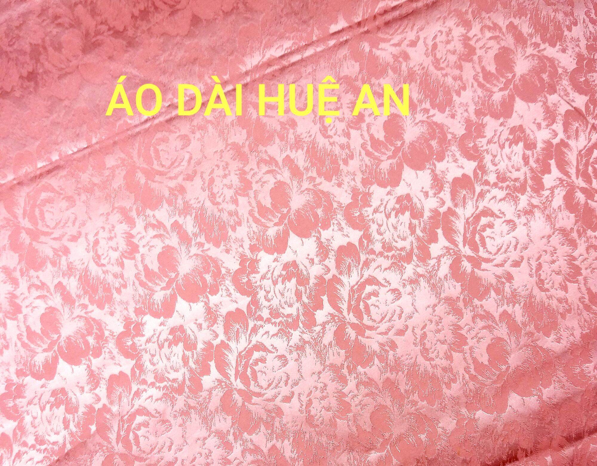 Vải gấm lụa mềm mịn, co dãn may áo dài, bà ba,... đơn vị tính 0.5m, khổ 1m5