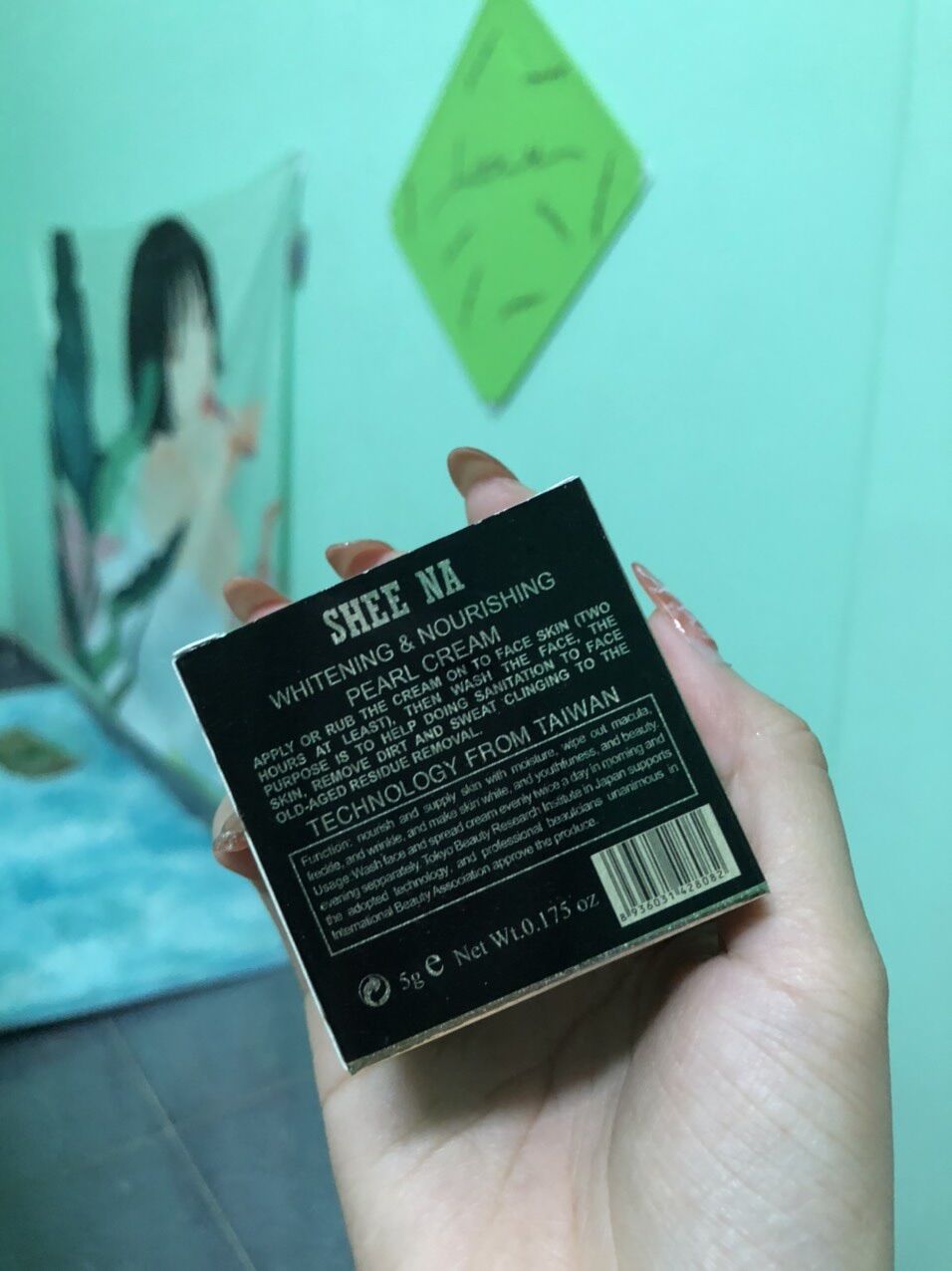 [HCM]Lẻ hũ 5g kem bông hồng đen sheena