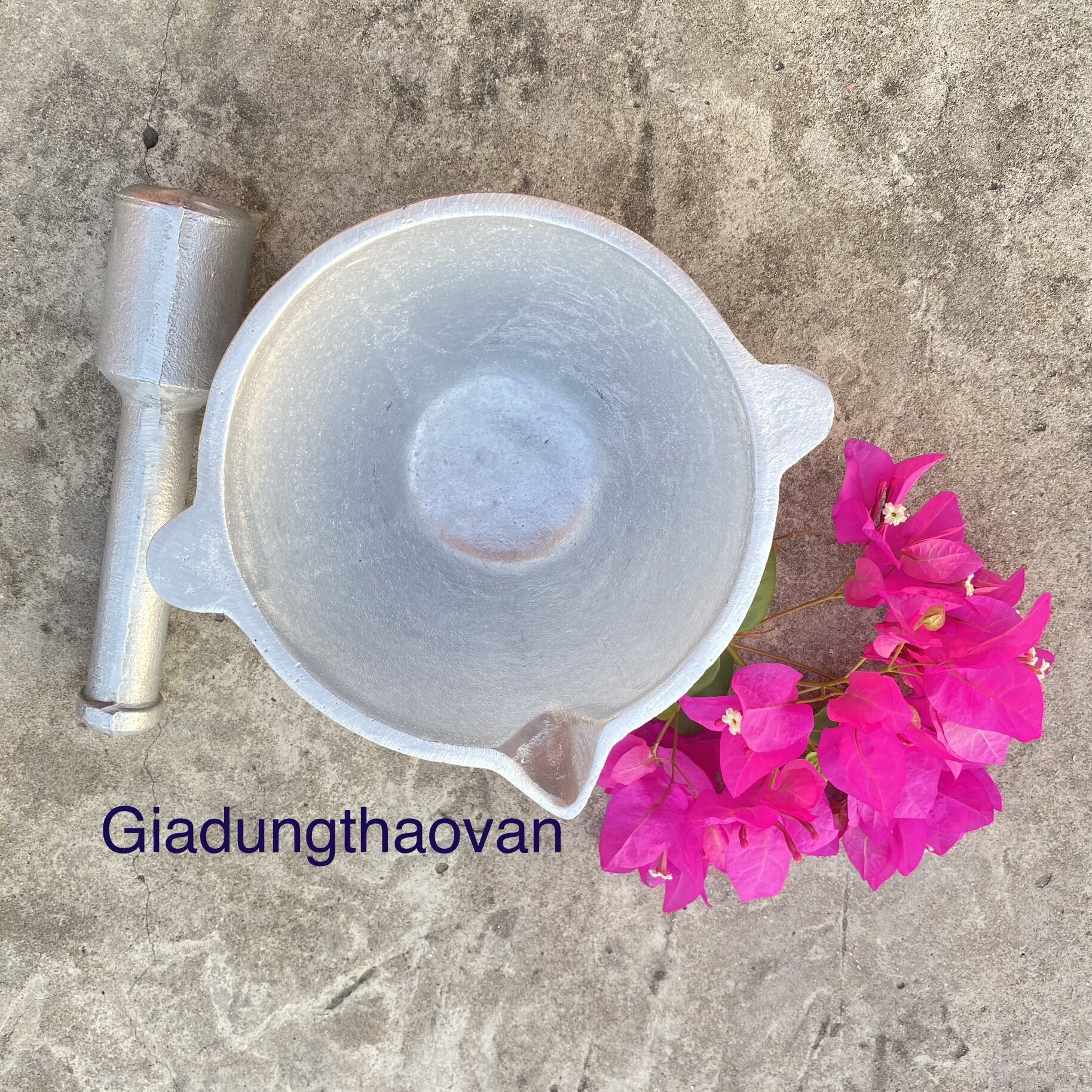 Bộ cối chày gang siêu bền