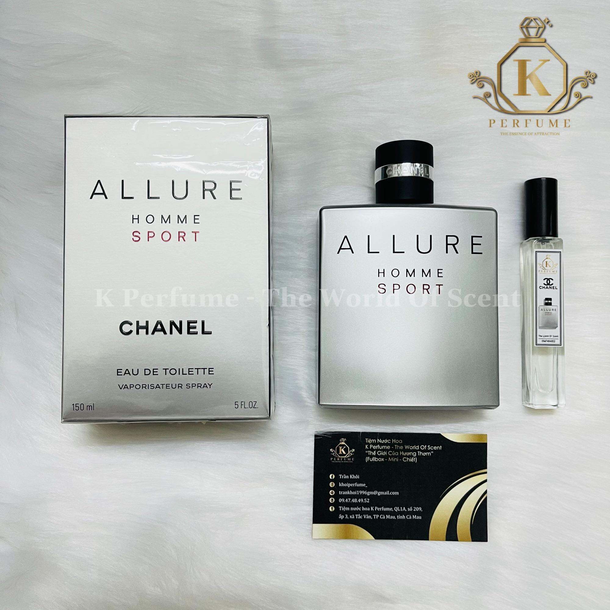 Vial Chanel Allure Homme Sport EDT 15ml  LV PERFUME