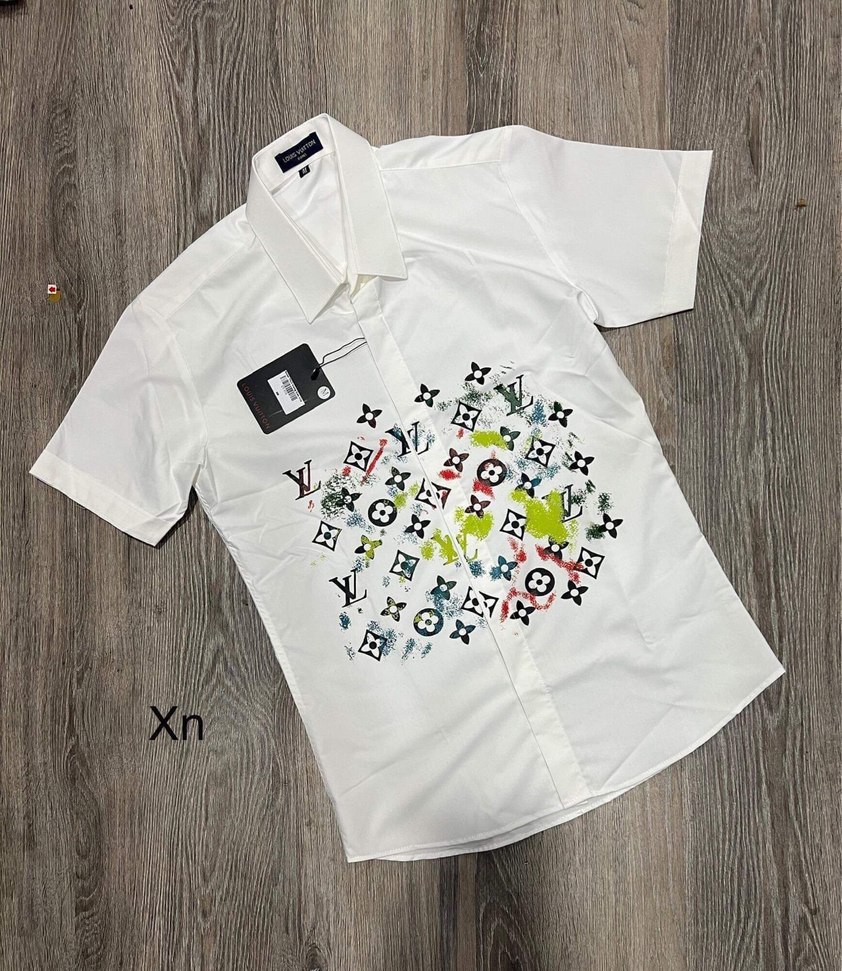 Áo Sơ mi cộc trắng