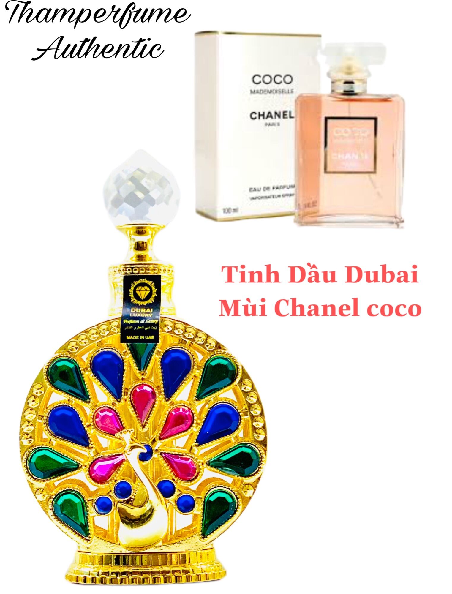 Nước Hoa Dubai Hình Con Cong Lớn 30ml Chanel Coco Phanphoimyphamgiasicom #5 Nước Hoa Dubai Hình Con Cong Lớn 30ml Chanel Coco Phanphoimyphamgiasicom