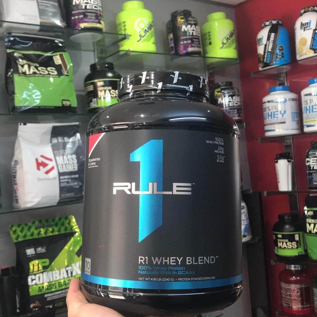 RULE1 PROTEIN WHEY PROTEIN R1 BLEND TĂNG CƠ 68 LẦN DÙNG