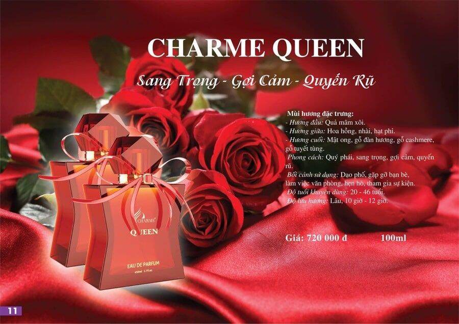[HCM]nước hoa nữ queen 100ml có túi