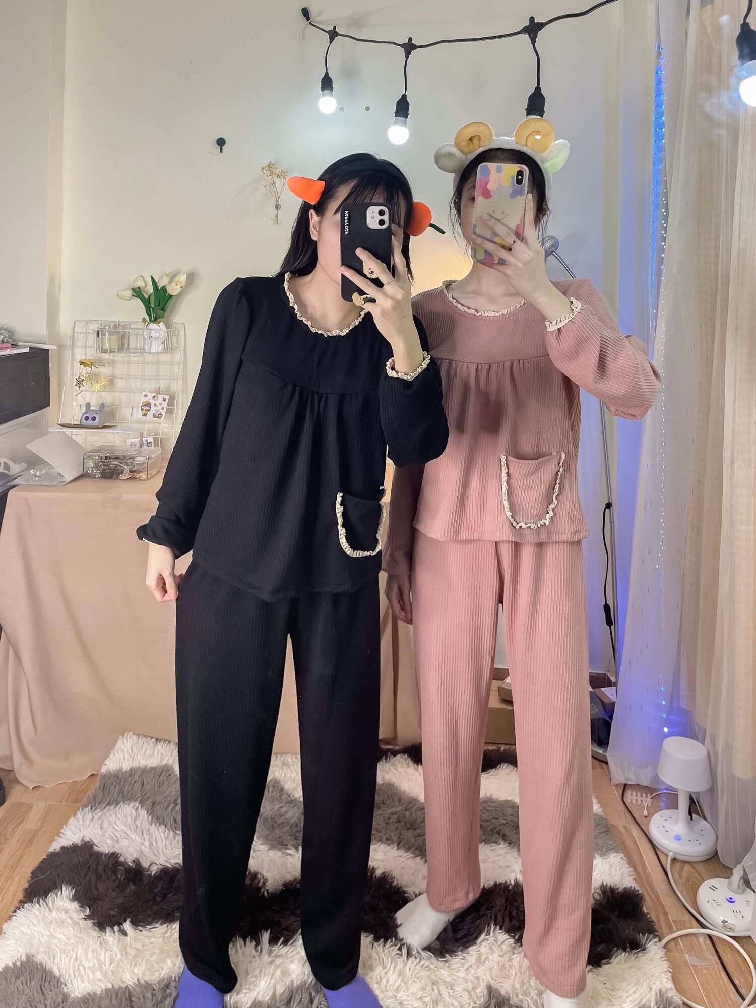 Bộ mặc nhà viền ren, Pyjama
