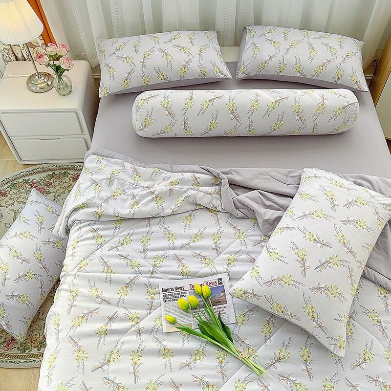 Đũi 5 món -chăn chần bông hè tiện dụng