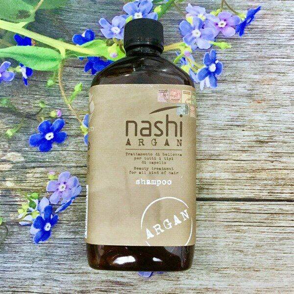 Dầu gội Nashi Argan cho tóc khô hư tổn 500ml (ITALY)