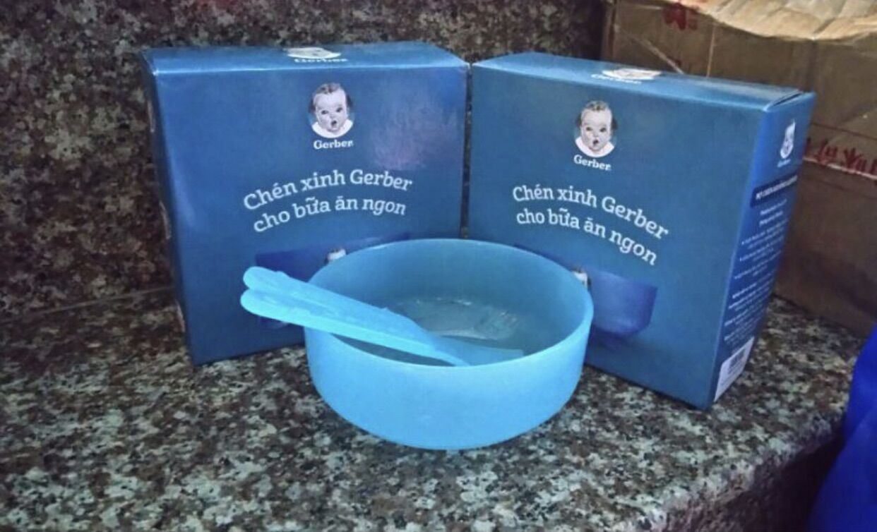Chén ăn dặm cho bé