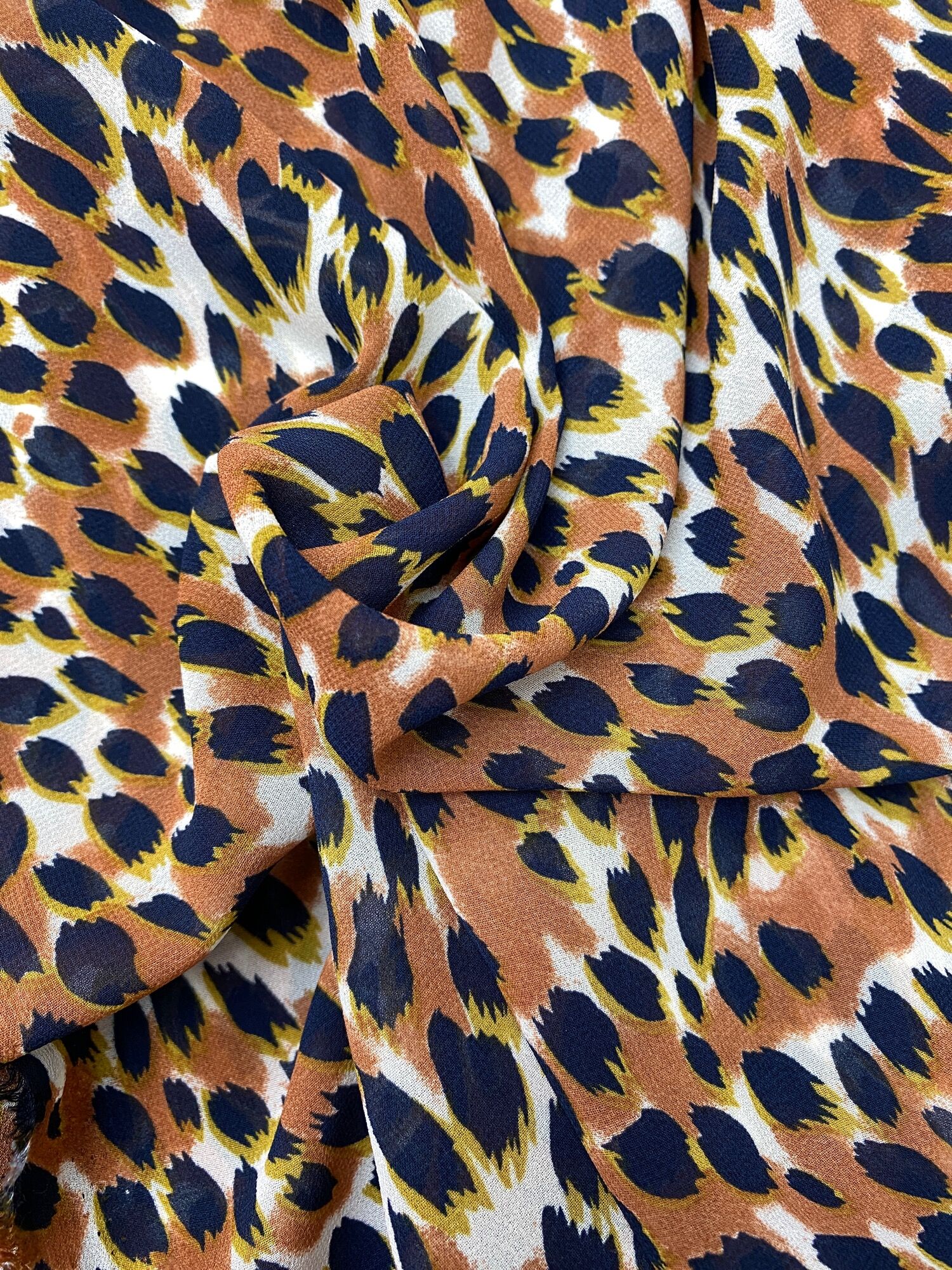 Vải voan chiffon beo MS16105