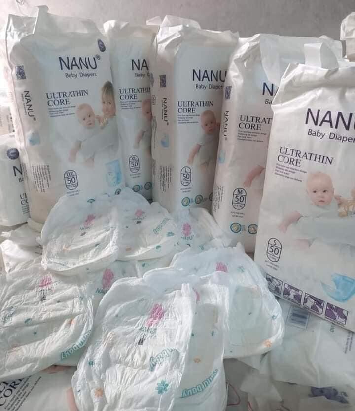 Bỉm dán size M Nanu 50 miếng KobiNanu