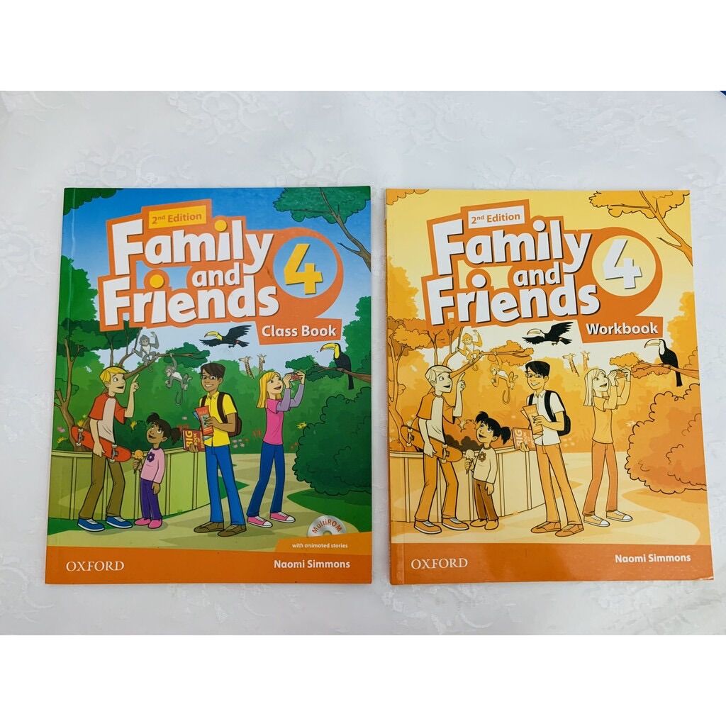 Sách - bộ family and friends 4 - bản 2nd edition