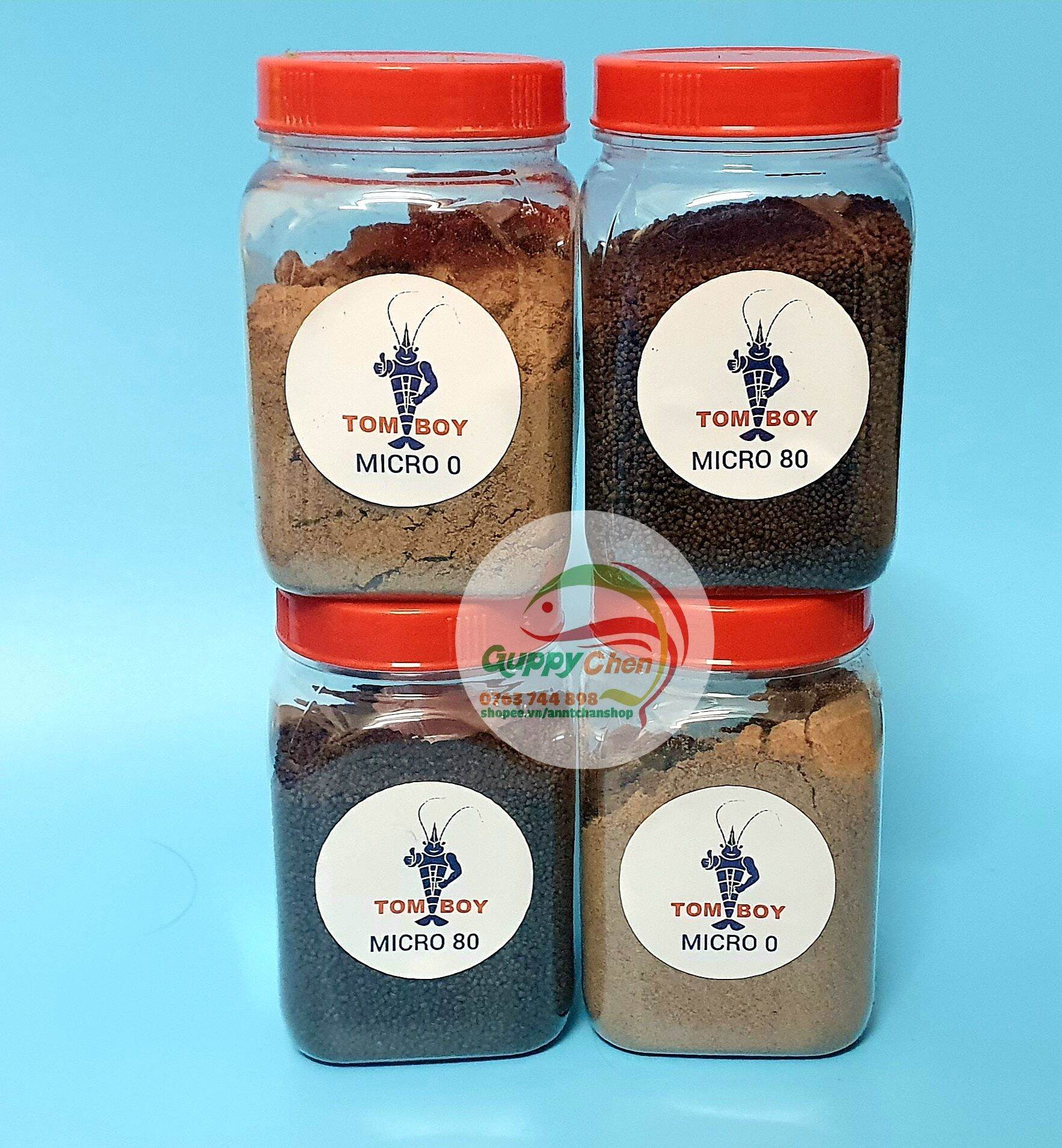 100Gr Cám Micro Hạt Nổi Cho Cá