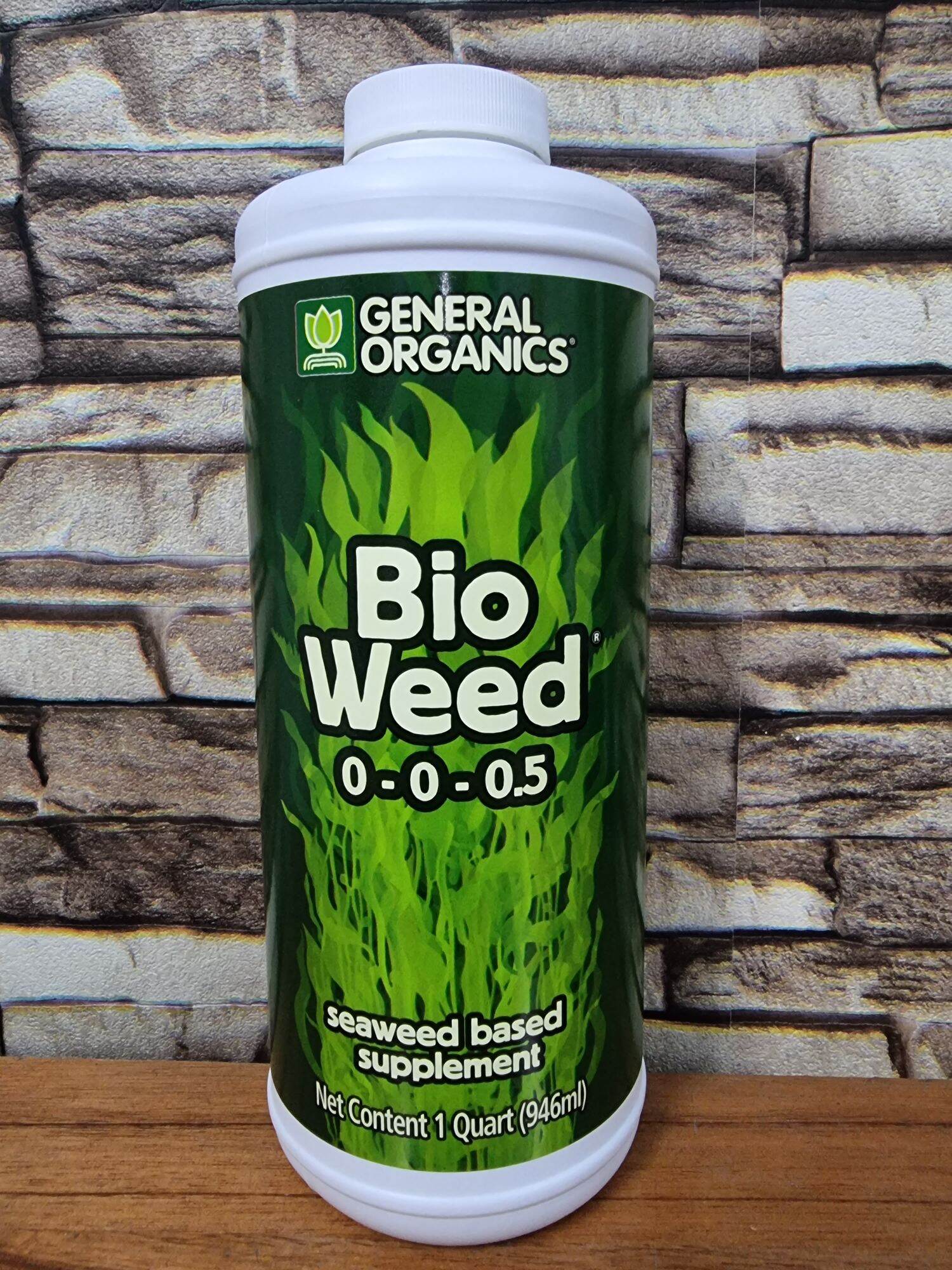 Phân bón hữu cơ bioweed 0-0-0.5 1 quart