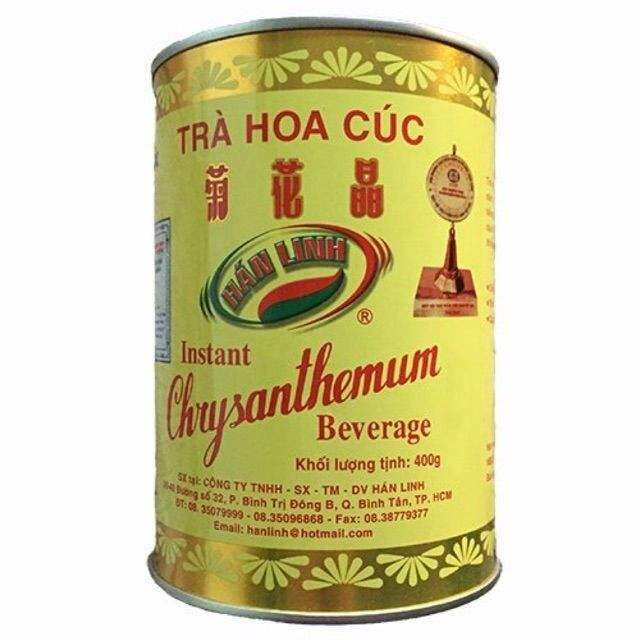 Trà hoa cúc hoà tan Hán Linh 400g loại 1 có hình huy chương