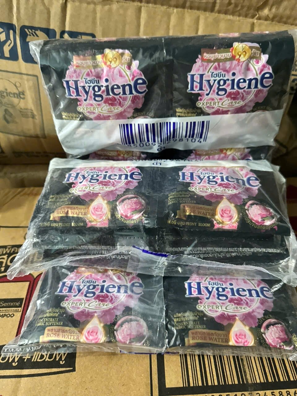 Combo 100 /120 Gói Nước xả vải Hygiene thái lan - chữ việt màu đen