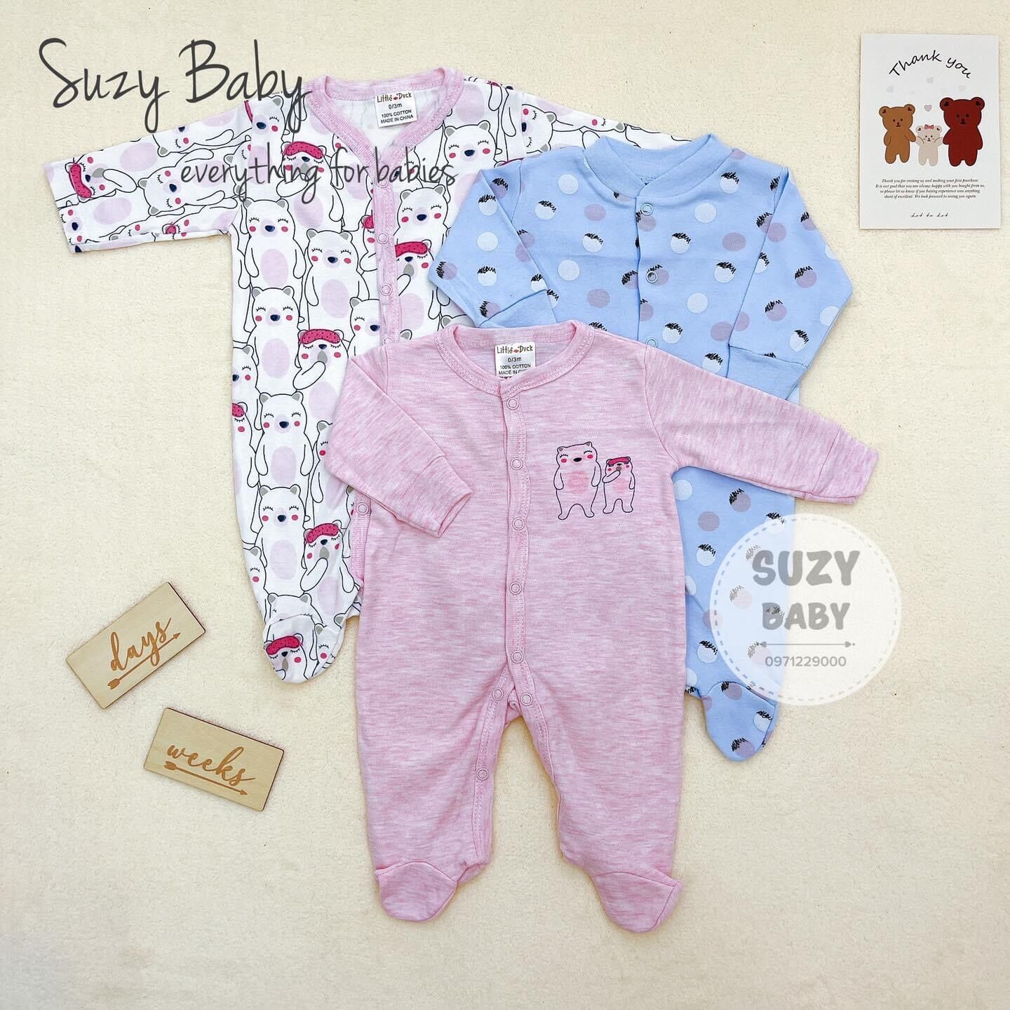 SET BODY LIỀN TẤT LITTLE DUCK