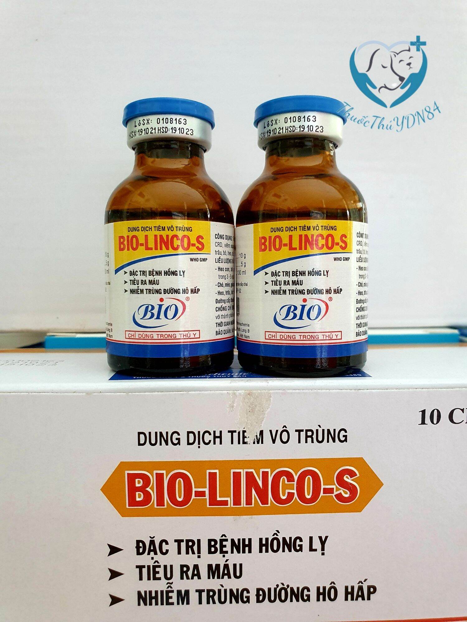2 lọ Bio Linco S 20ml khò khè sổ mũi gà đá