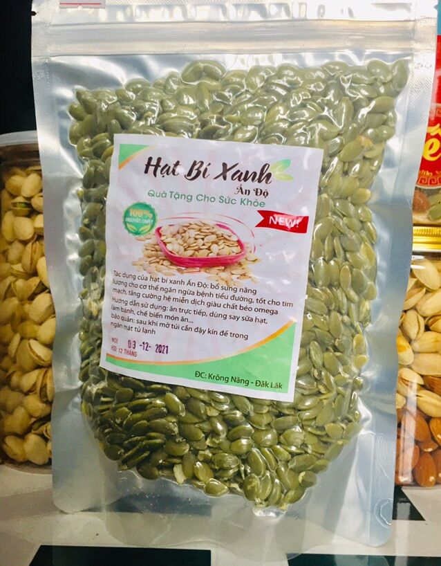 Hạt bí xanh ấn độ