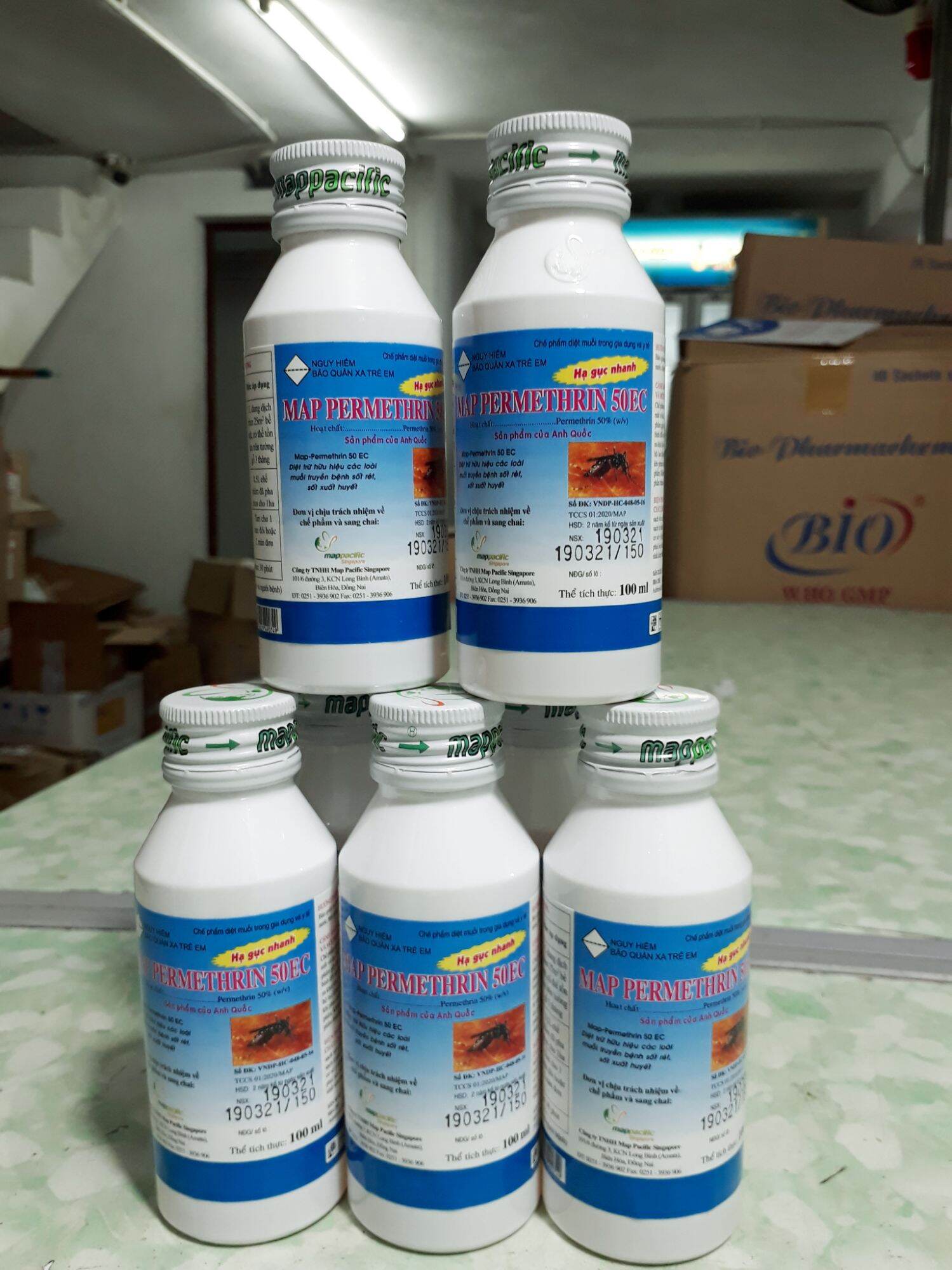 Thuốc diệt muỗi Map permethrin