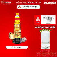 [ƯU ĐÃI THÁNG 10] Dầu Hào Cao Cấp Nestlé MAGGI Bào Ngư chai 820g giá tiết kiệm 10% 1 bước xào óng ánh chuẩn nhà hàng