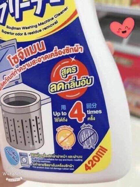 Nước Tẩy Vệ Sinh Lồng Máy Giặt