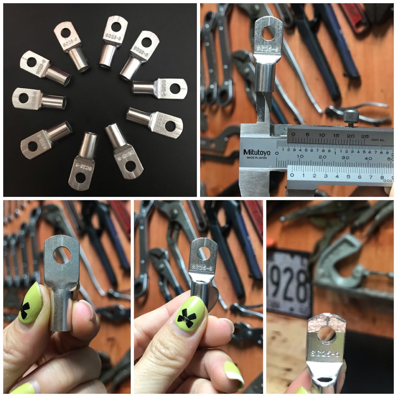 Đầu Cos M25 Đồng Đỏ ( Giá 1 Cặp )