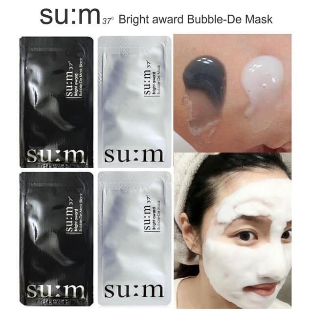 Mặt Nạ Thải Độc SU:M37 Bright Award Bubble De Mask