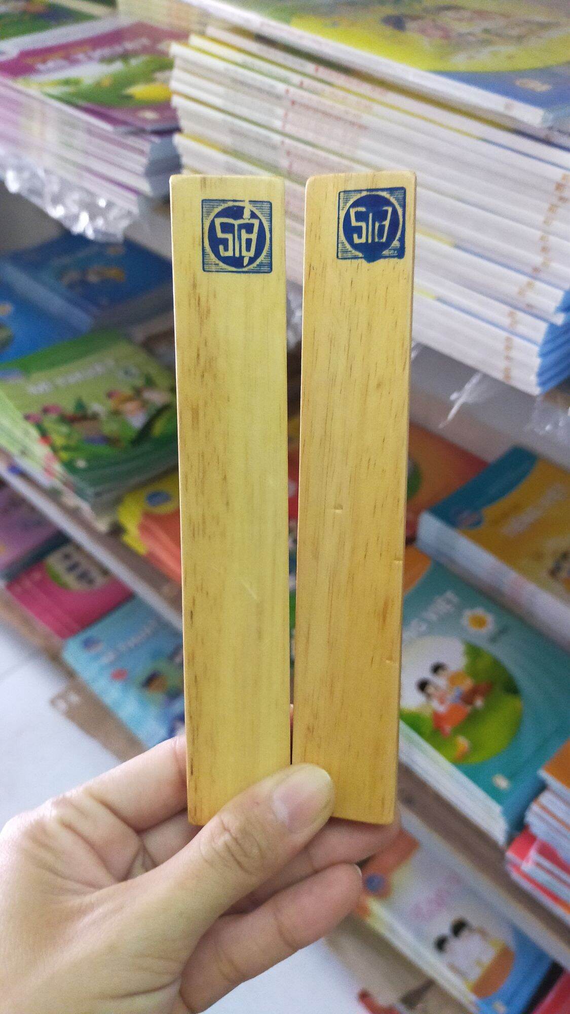 (2Cái)  Thanh  Phách  Gỗ   Học  Nhạc   Học   Sinh
