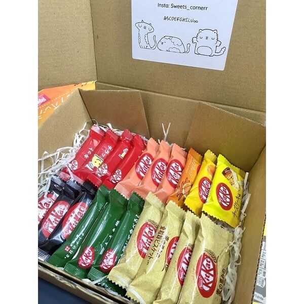 Kitkat Box Mix Vị Nhật Bản Hộp 10 và 20 chiếc