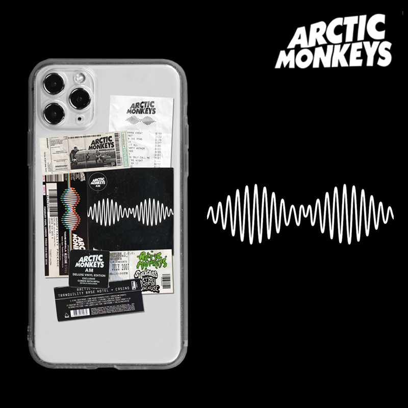 Ốp Lưng Điện Thoại Di Động Trong Suốt Arctic Monkeys Cho Huawei Xiaomi OPPO Samsung Vivo OnePlus iQO