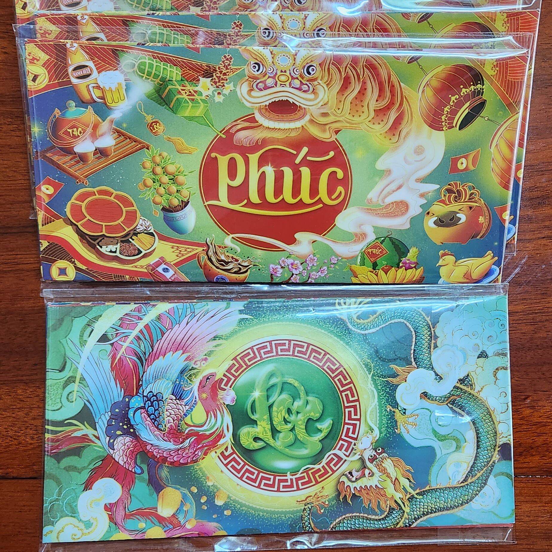 Combo 10 bao lì xì tết 2024