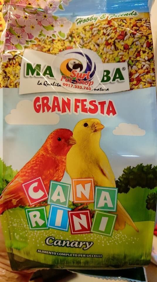 Hỗn hợp cám dành cho chim Yến gói nguyên seal 500g