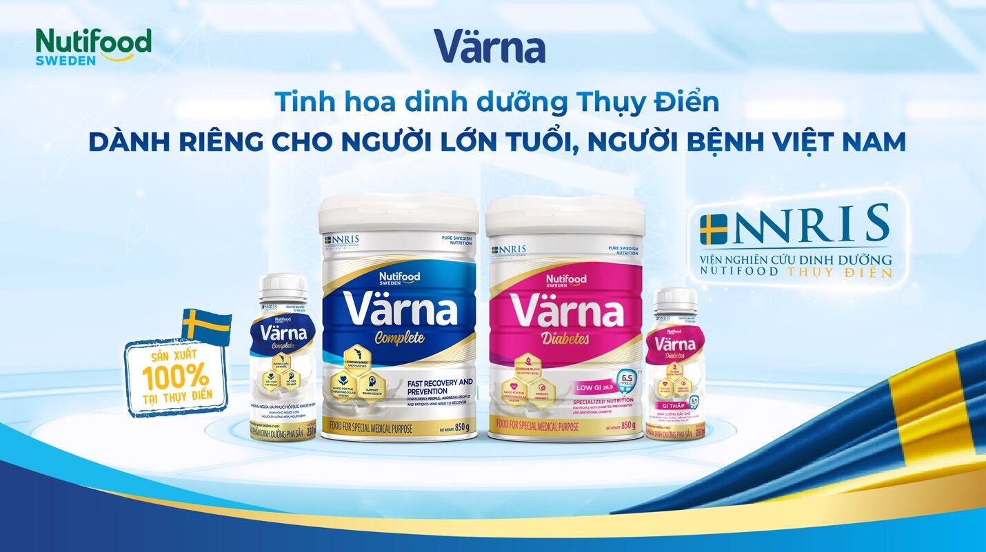 Sữa Tiểu Đường Varna Diabetes 850g - Nhập Khẩu Thuỵ Điển