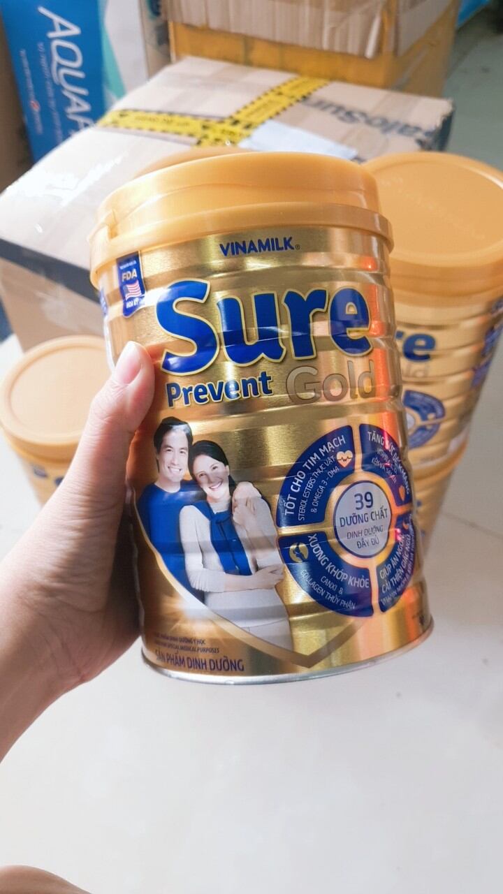 SỮA SURE PREVENT VINAMILK DATE MỚI