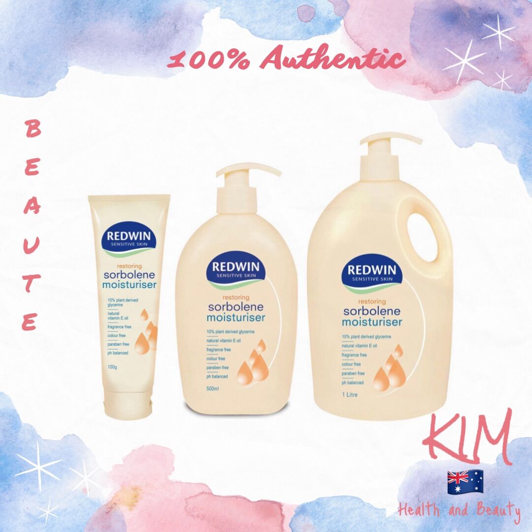 Kem dưỡng ẩm toàn thân Redwin Sorbolene Moisturiser Restoring With Vitamin E Úc
