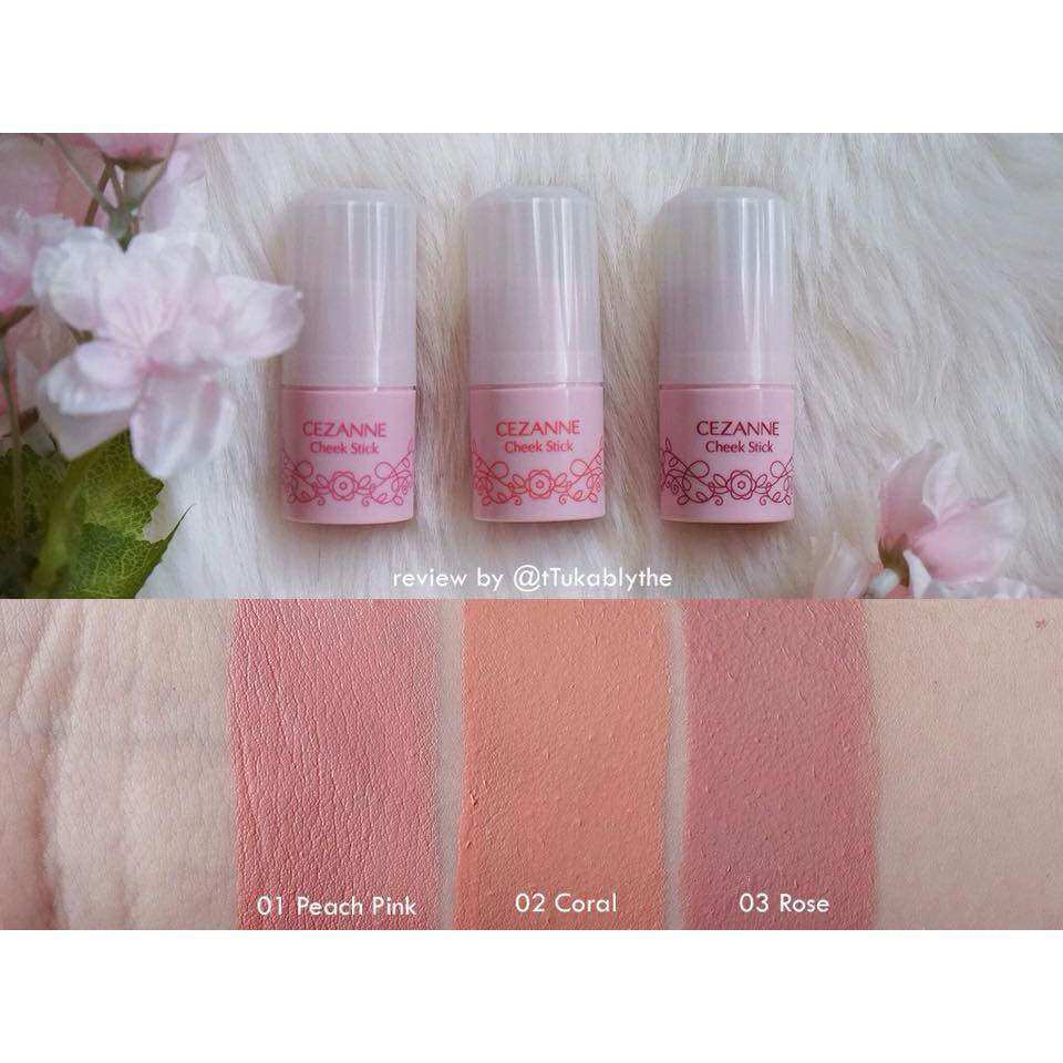 Phấn Má Hồng Dạng Kem Cezanne Rose