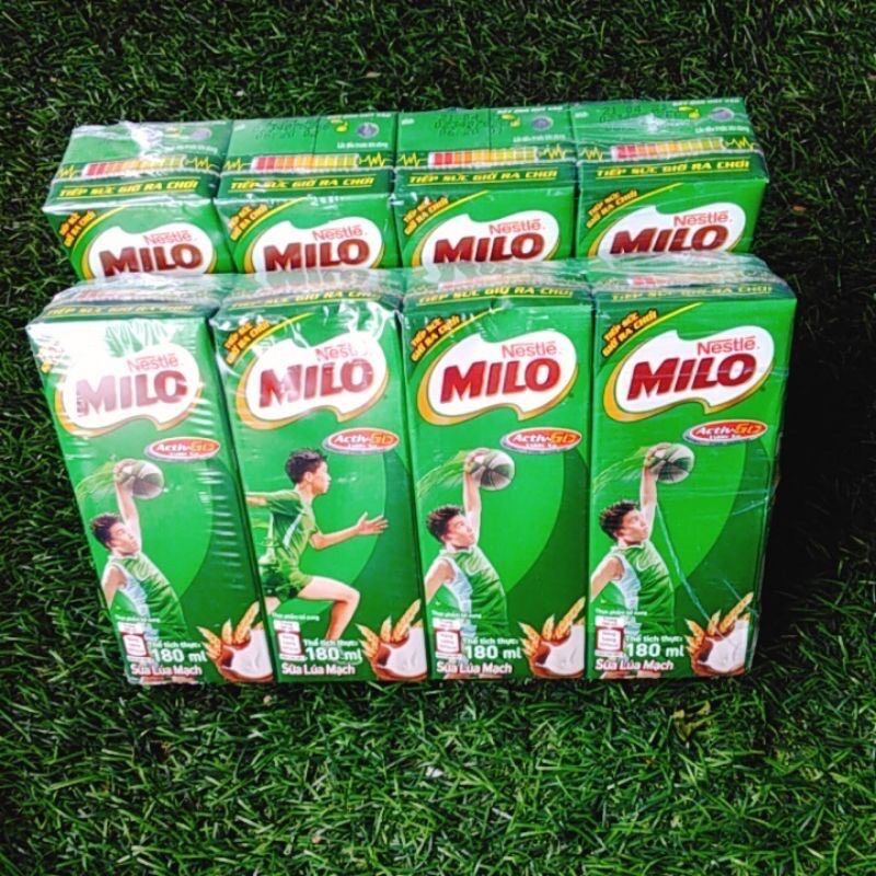 Lốc 4 hộp milo 180ml