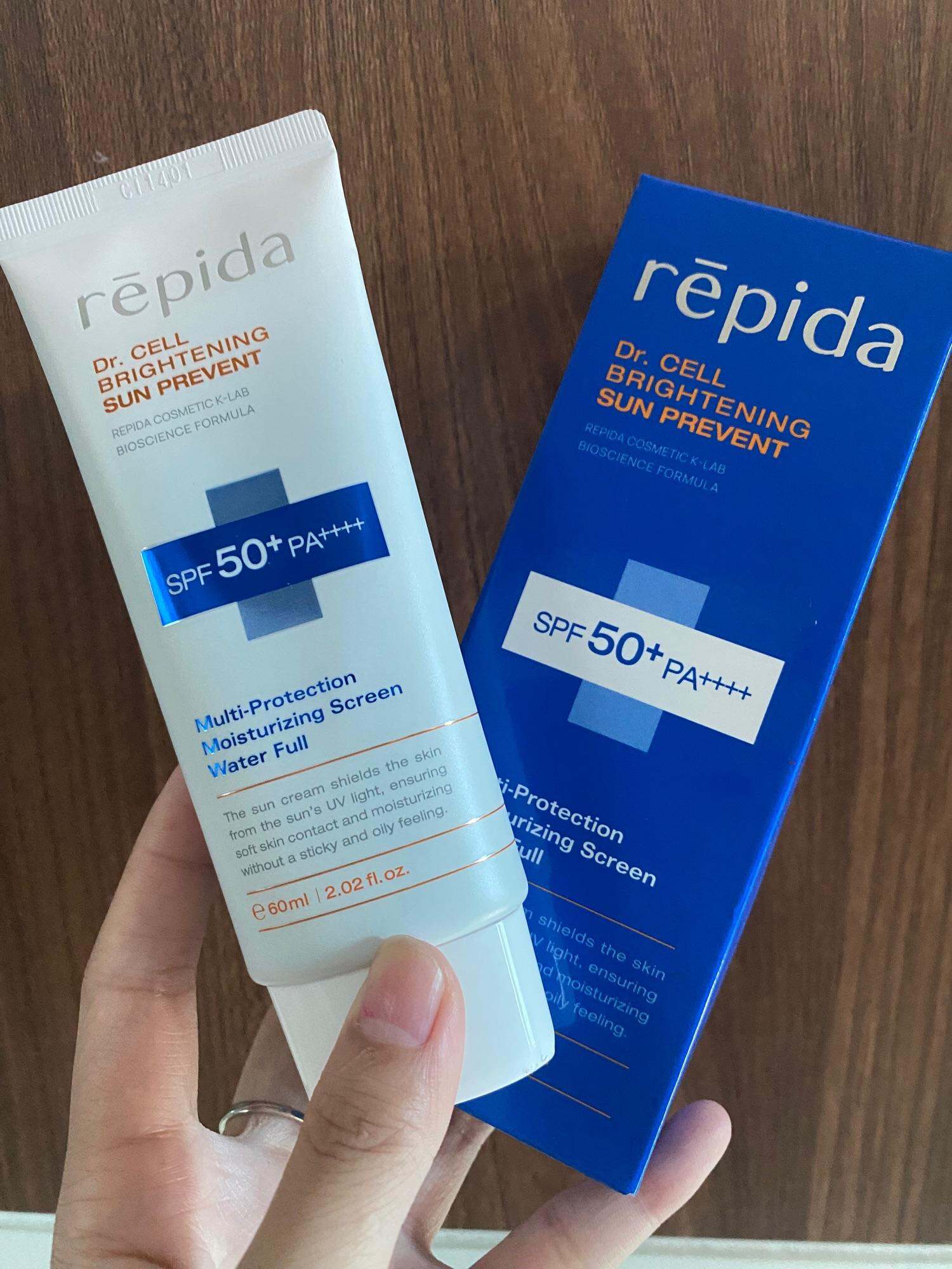 Kem chống nắng nâng tone repida