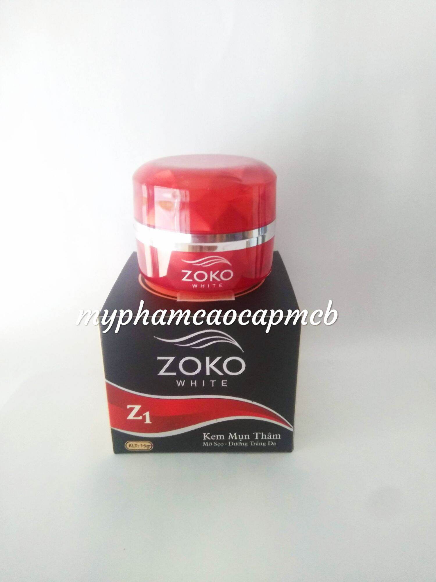 Kem zoko mụn thâm trắng da mờ sẹo 15g